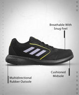 Fluento M Running Shoes For Men  (Black)